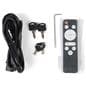 White touch screen monitor kiosk accessories