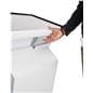 Adjustable Touch Screen Kiosk with Pneumatic Pistons  