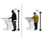 Adjustable Touch Screen Kiosk with 1920x1080 Resolution