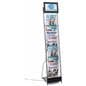 Digital screen brochure stand with 10 pockets