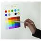 Touch screen whiteboard with shatter resistant glass