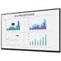 Touch screen whiteboard with 2 passive pens