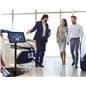 22" height adjustable touch kiosk tilting and rotating mounting bracket