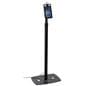 Adjustable height temperature kiosk with 0.1 second response time