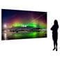 LED video wall with a 4000 to 1 contrast ratio