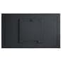 Touch screen wall display with overall weight of 68 pounds