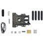 Wall mount touch screen monitor with included kit