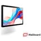 Wall mount touch screen monitor with wallboard software