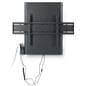 Motorized TV wall mount provides easy accessibility to individuals of many height ranges
