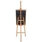 Digital canvas easel display with three leg design