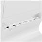 Horizontal touch screen display floor stand offers lots of connection ports depending on your needs