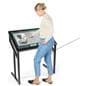 Accessible Touch Screen Table is 44"h for Comfortable Use when Sitting or Standing