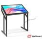 Accessible touch screen kiosk caters to everyone whether sitting or standing