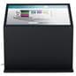 Touch screen interactive kiosk with a sharp 1080p screen resolution displaying a wayfinding graphic