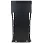 Product display shelves showing rear built in speakers