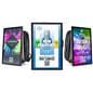 Digital backpack billboard with large storage