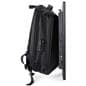 Digital backpack billboard with USB ports