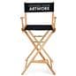 Custom directors chair with wood material