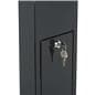 LCD Monitor Floor Stand with Lockable Back