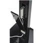 LCD Monitor Floor Stand with Outlets