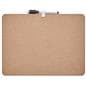 Dry erase lapboard class pack with particle board back