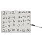 Dry erase lapboard class pack with felt tip eraser