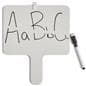 Dry erase answer paddle kit with non-ghosting surface