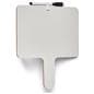 Dry erase answer paddle kit with rounded corners