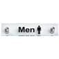 “Men” Bathroom Sign, Weighs 1 lb