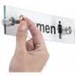 “Women” Bathroom Sign with Black Lettering 