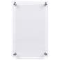 8.5x11 changeable room sign with screw loading style