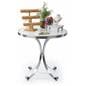 White Round Display Table