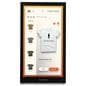 Touchscreen tabletop kiosk with 32 GB of storage space