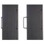 Direct view LED display with folding handles for easier portability 