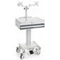 Dual Monitor Medical Cart, Sit or Stand