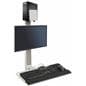 Wall Mounted Computer Workstation, VESA Compatible