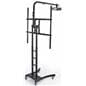 Whiteboard Display Stand with Projector Mounted