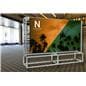 Freestanding video wall mount with convenient portable design