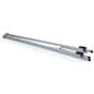 Portable silver tripod easel with knockdown assembly