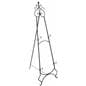 Adjustable Wrought Iron Easel & Decorative Topper
