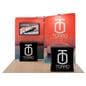 trade show exhibit kit shipping cases convert to counters