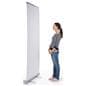 Aluminum pull up banner stand