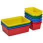 Children's Plastic Storage Organizer with 2 Bin Sizes