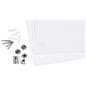 Recycled acrylic custom office wall signs with mounting hardware