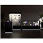 Light up display case in retail setting