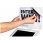 Strong magnet custom kiosk graphics for 9.7" IPELIT97 tablet stands