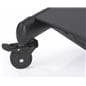 Large Flat Screen TV Stand with Lockable Casters
