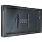 Weather-Resistant TV Box with Solid Steel Casement Construction
