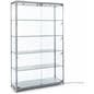 Illuminated Full View Silver Showcase