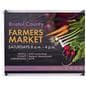 Acrylic wall mount sign holder accommodates portrait or landscape orientation